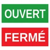 Lot panneaux Ouvert et Fermé