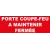 Adhésif  porte coupe feu à maintenir fermée-Autocollant danger et avertissement-Panneaux Signalétiques