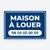 Panneau à louer maison signalétique extérieure immobilier durable – modèle Cadre