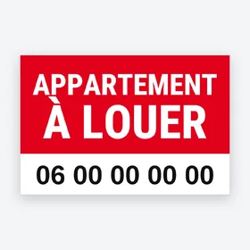 Panneau Appartement à louer – modèle Moderne