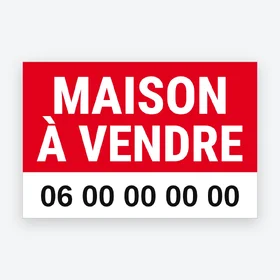 Panneau Maison à vendre – modèle Moderne