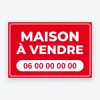 Panneau Maison à vendre – modèle Cadre