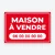 Panneau Maison à vendre – modèle Cadre
