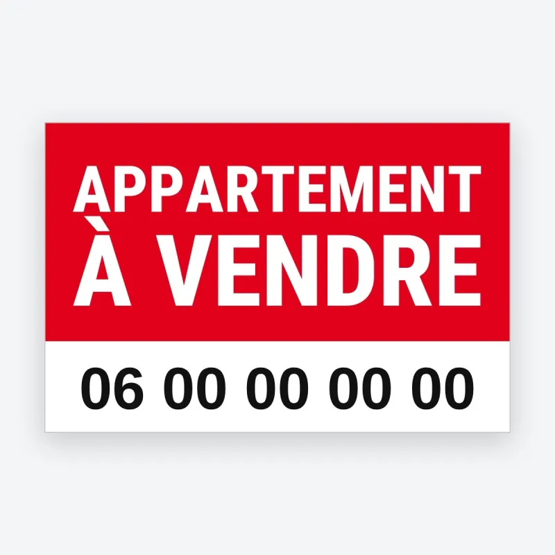 Panneau Appartement à vendre – modèle Moderne
