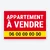 Panneau Appartement à vendre – modèle Bandeau jaune