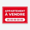 Panneau Appartement à vendre – modèle Cadre