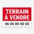 Panneau Terrain à vendre – modèle Moderne