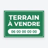Panneau Terrain à vendre – modèle Cadre