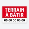 Panneau Terrain à bâtir – modèle Moderne
