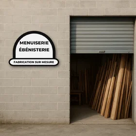 Enseigne artisan personnalisée en…