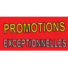 Banderole " PROMOTIONS EXCEPTIONNELLES"-Banderoles-Panneaux Signalétiques 1000x500mm