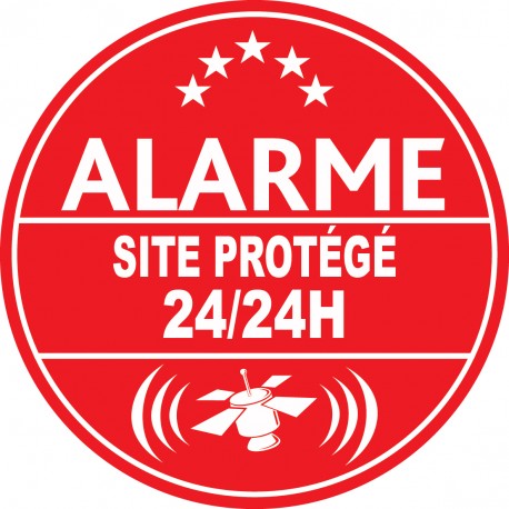 Alarme site protégé 24h24 (lot de 10p)