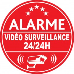 Alarme vidéo surveillance 24h24 (lot de 10p)