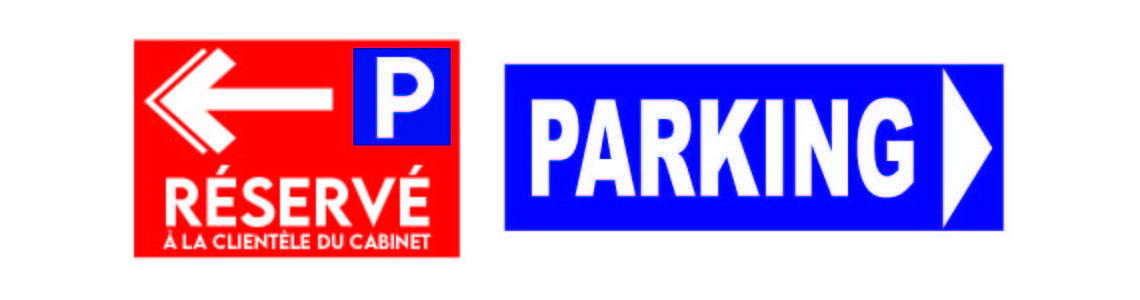 Panneau parking