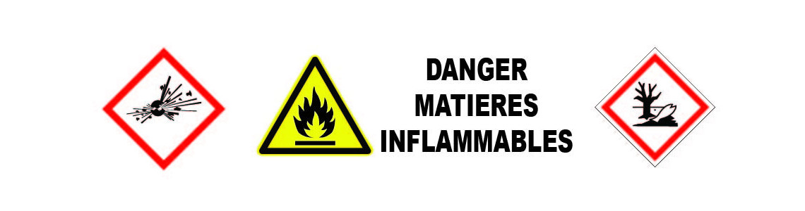 Panneau produits dangereux