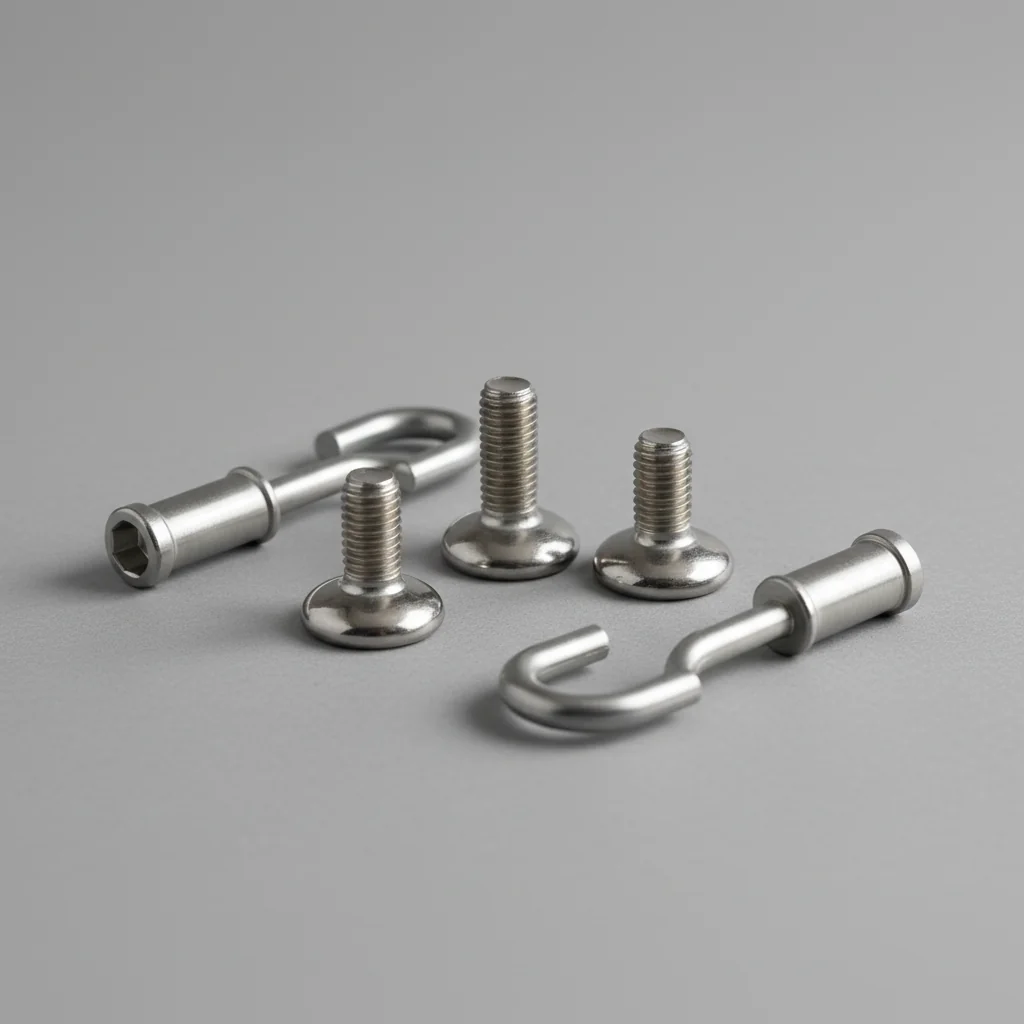 Fixations inox — guide signalétique professionnelle