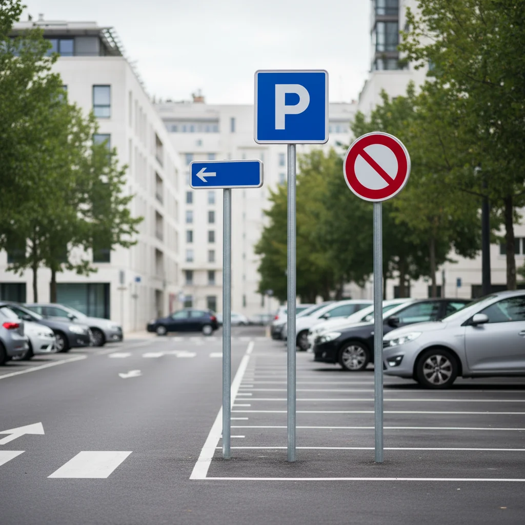 Signalétique parking urbain — guide signalétique professionnelle