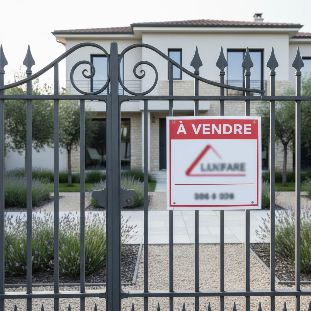 Panneau immobilier : formats, matériaux et durée d'affichage légale — guide signalétique professionnelle